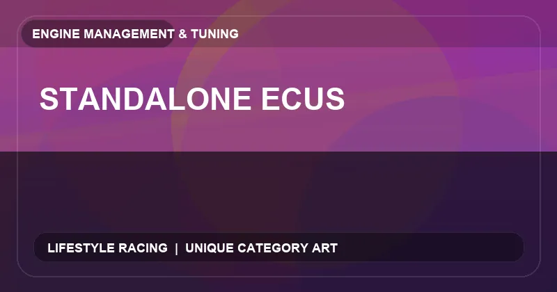 Standalone ECUs